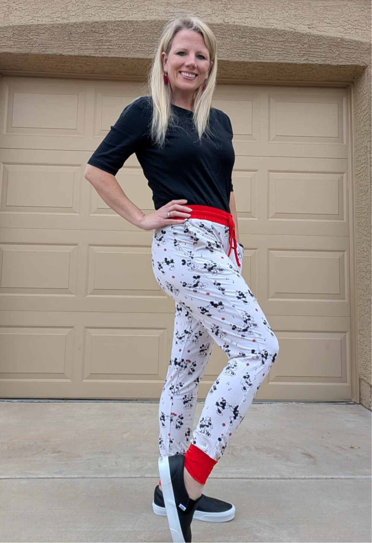 Steamboat Willie’s Timeless Romance Woman’s Joggers