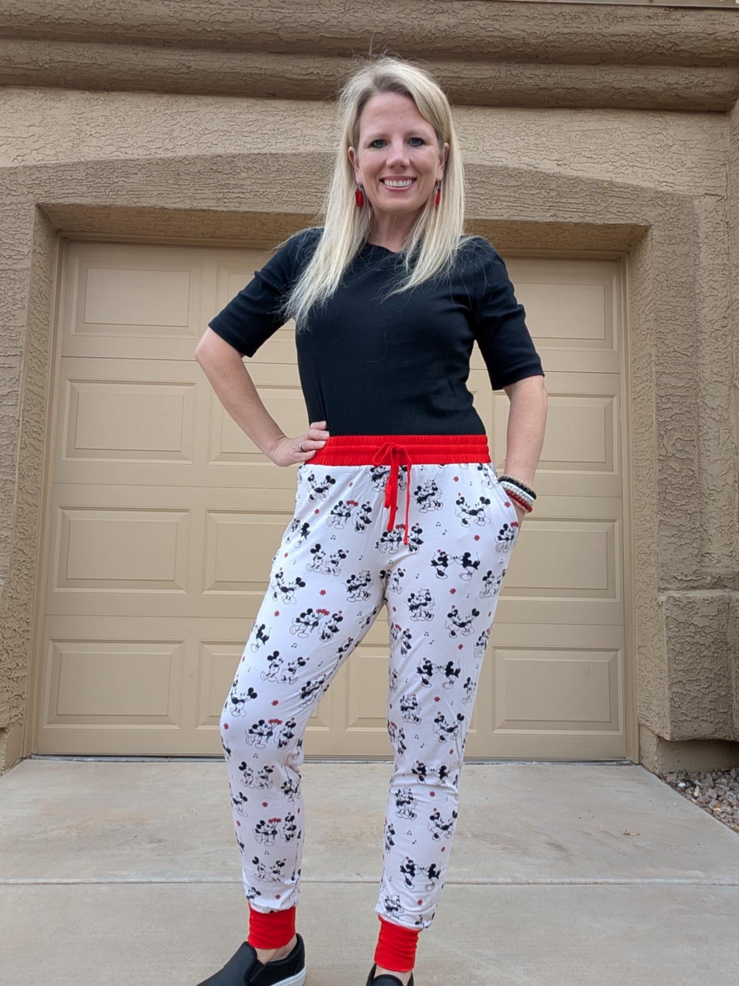 Steamboat Willie’s Timeless Romance Woman’s Joggers