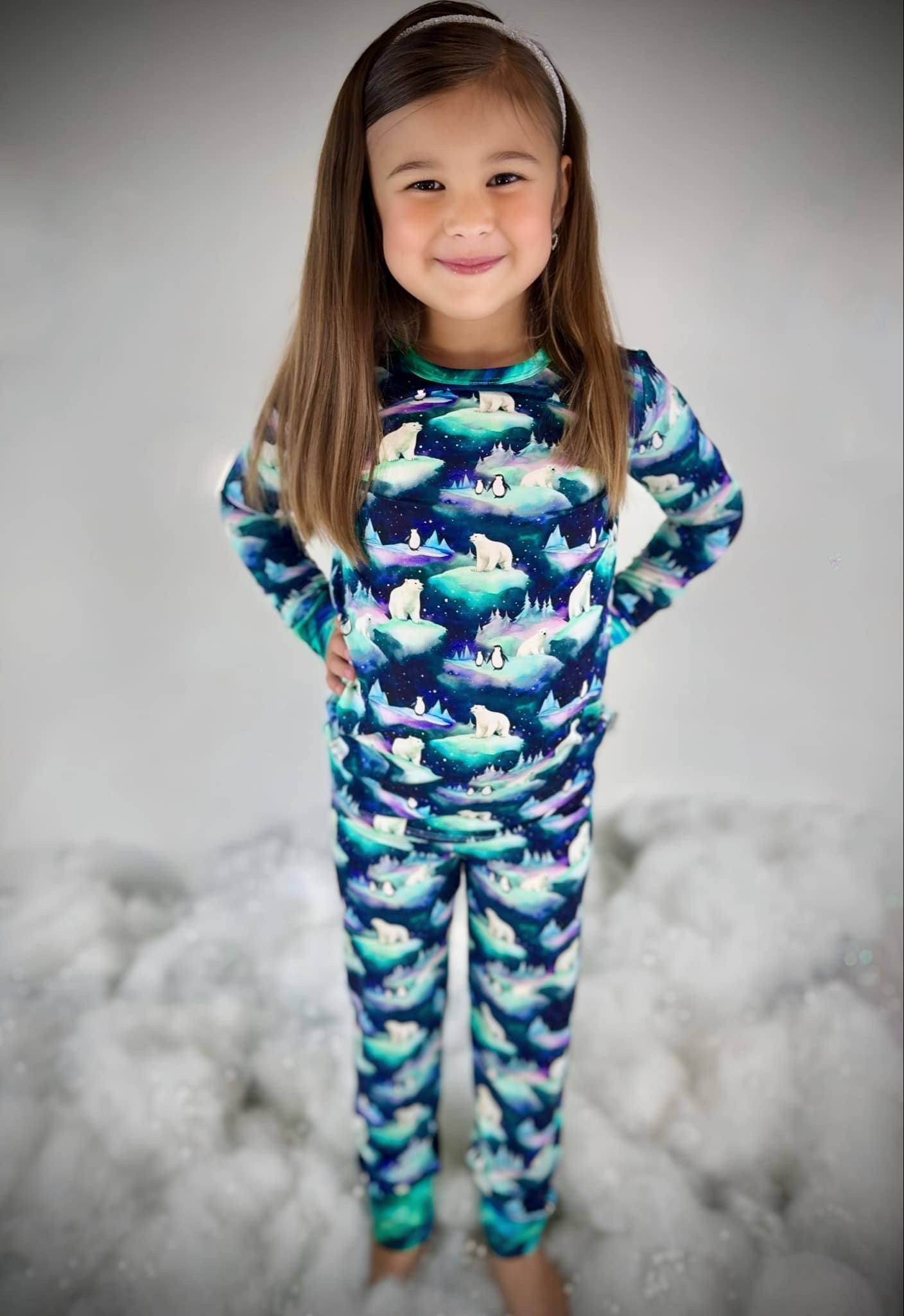 Aurora Bearealis Two-Piece Pajamas