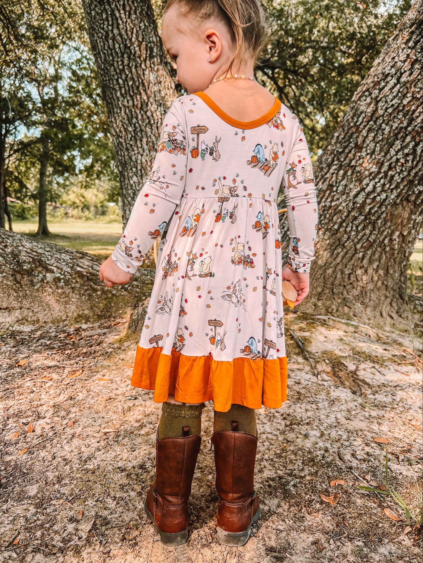 Fallin’ For Pooh Twirl Dress