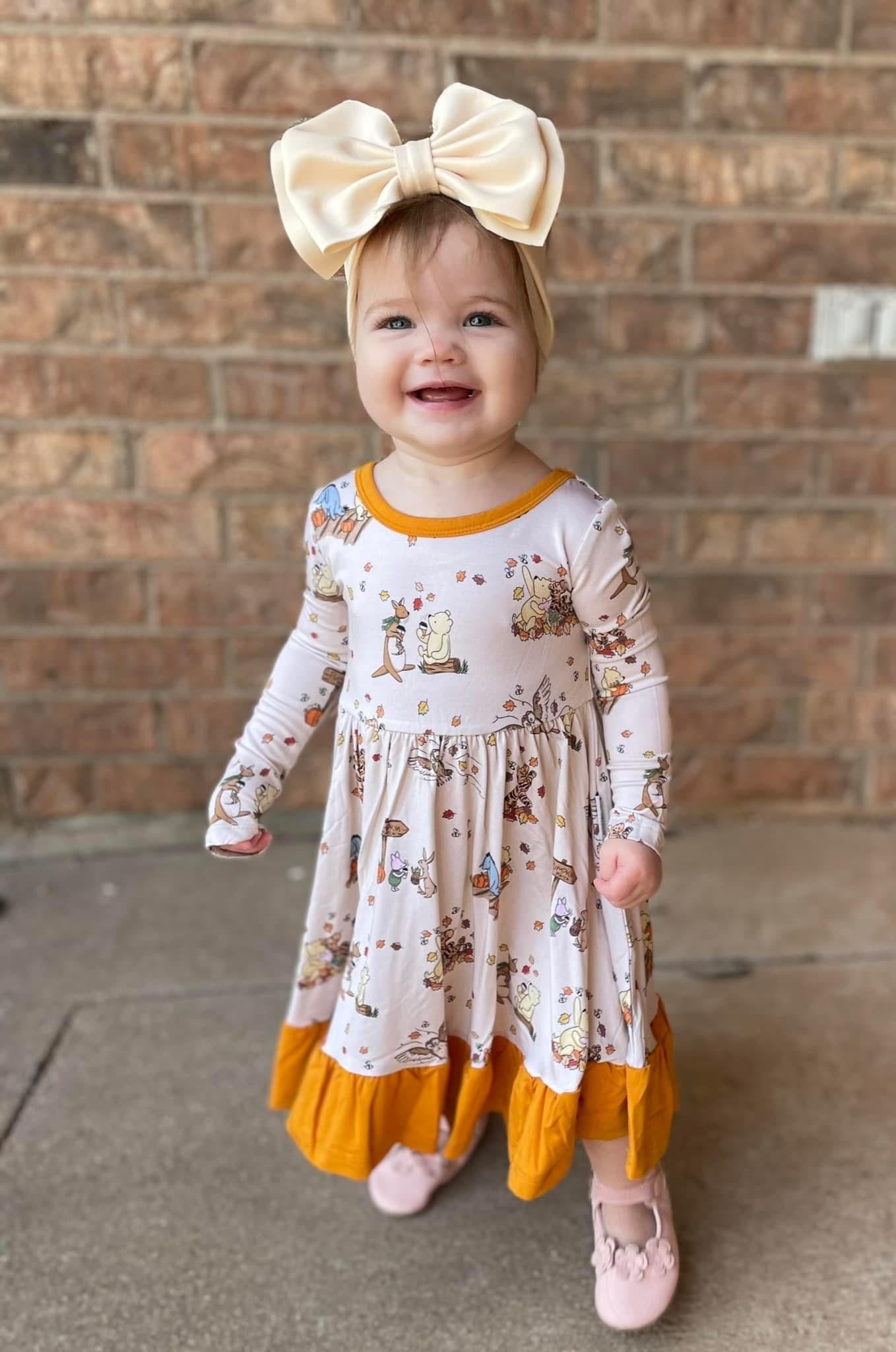 Fallin’ For Pooh Twirl Dress