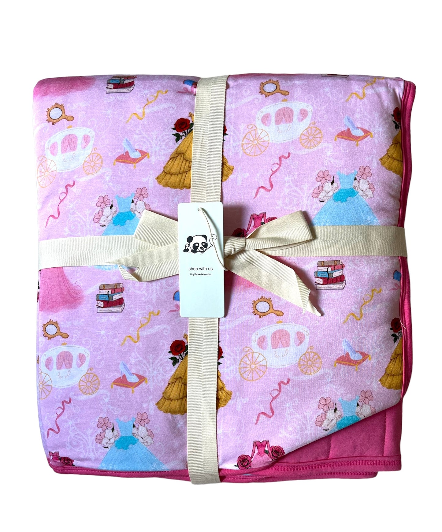 Sweet Dreams Princess Quilted Blanket