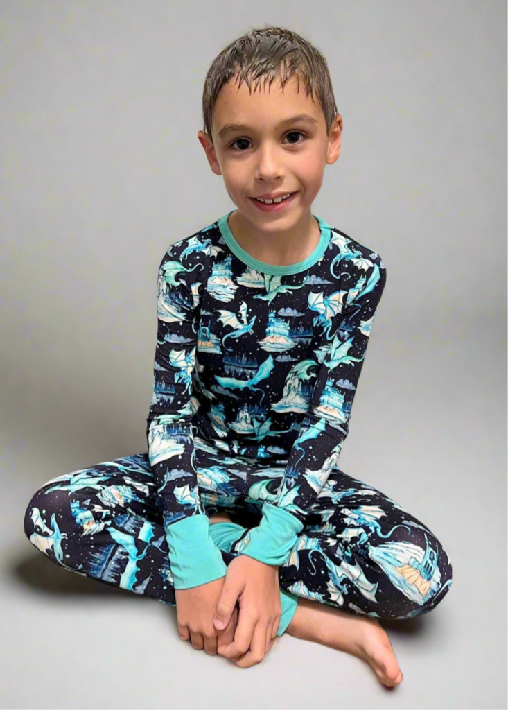 Year of the Dragons Two-Piece Pajamas