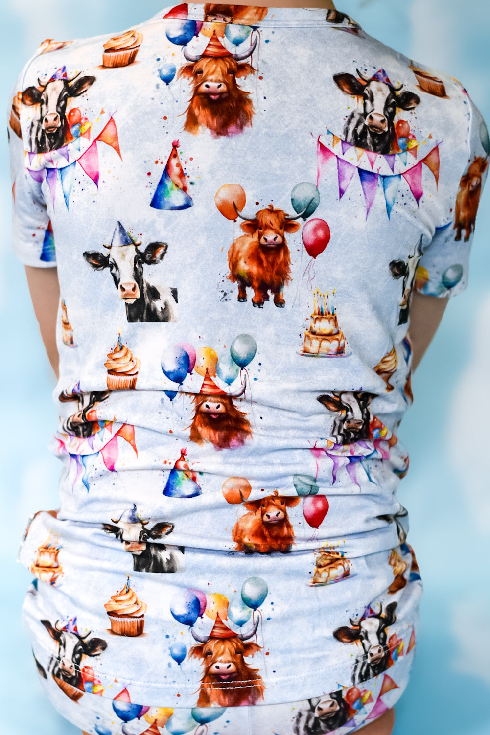 “A Party Like No Udder” Two-Piece Pajamas