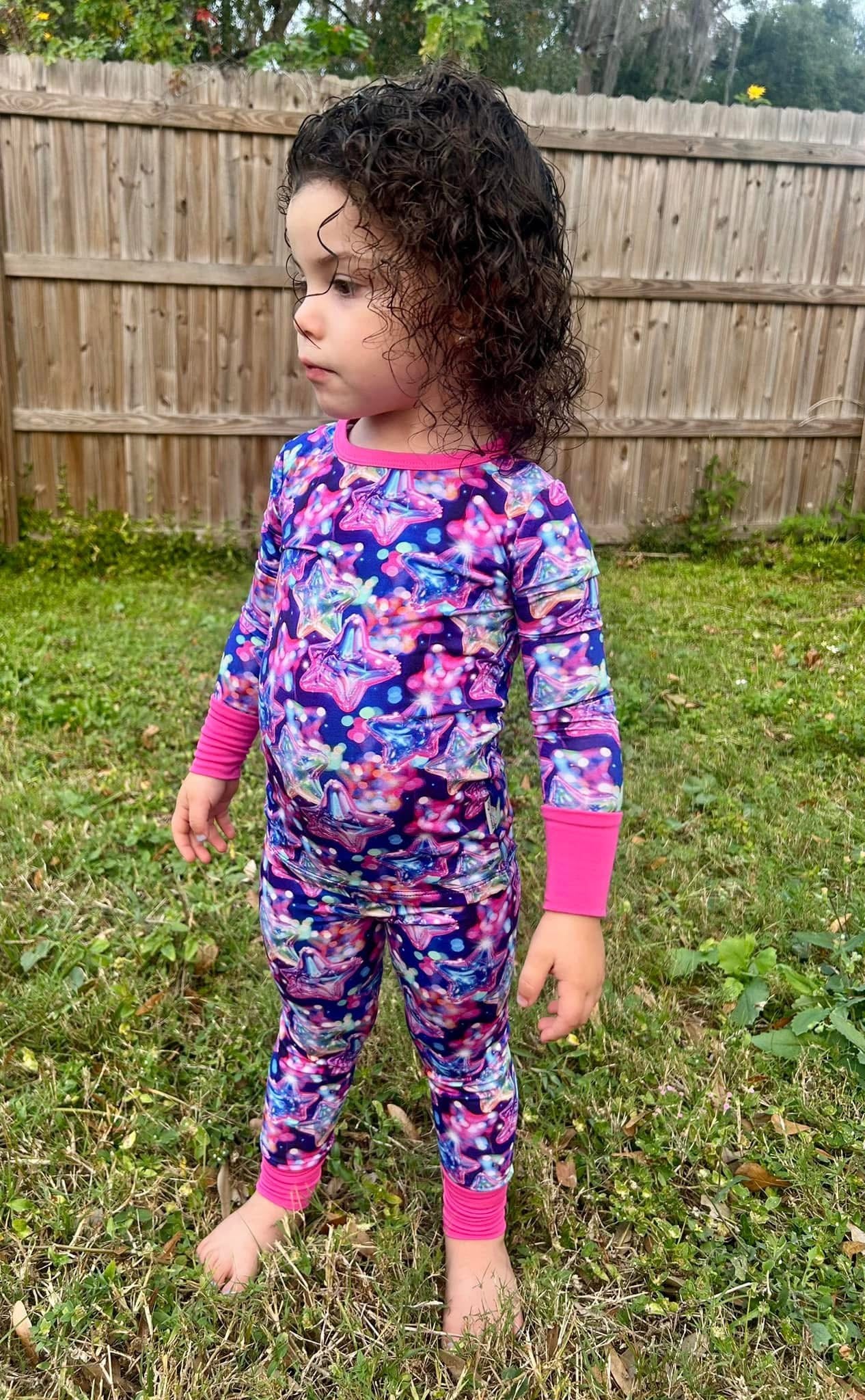 Cosmic Burst Two-Piece Pajamas