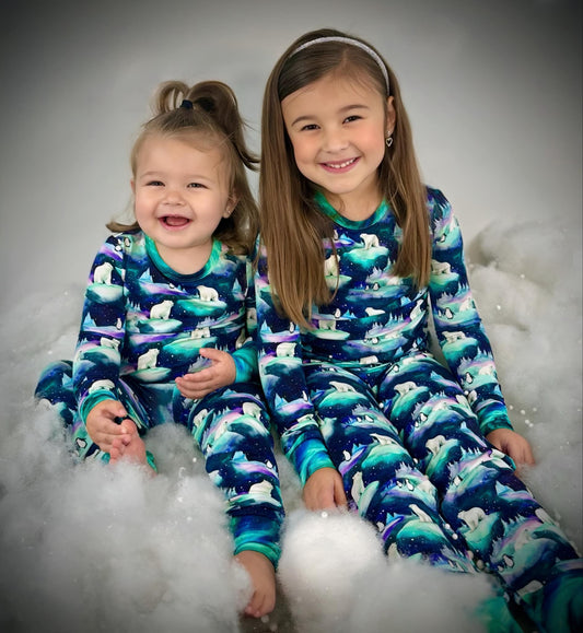 Aurora Bearealis Two-Piece Pajamas