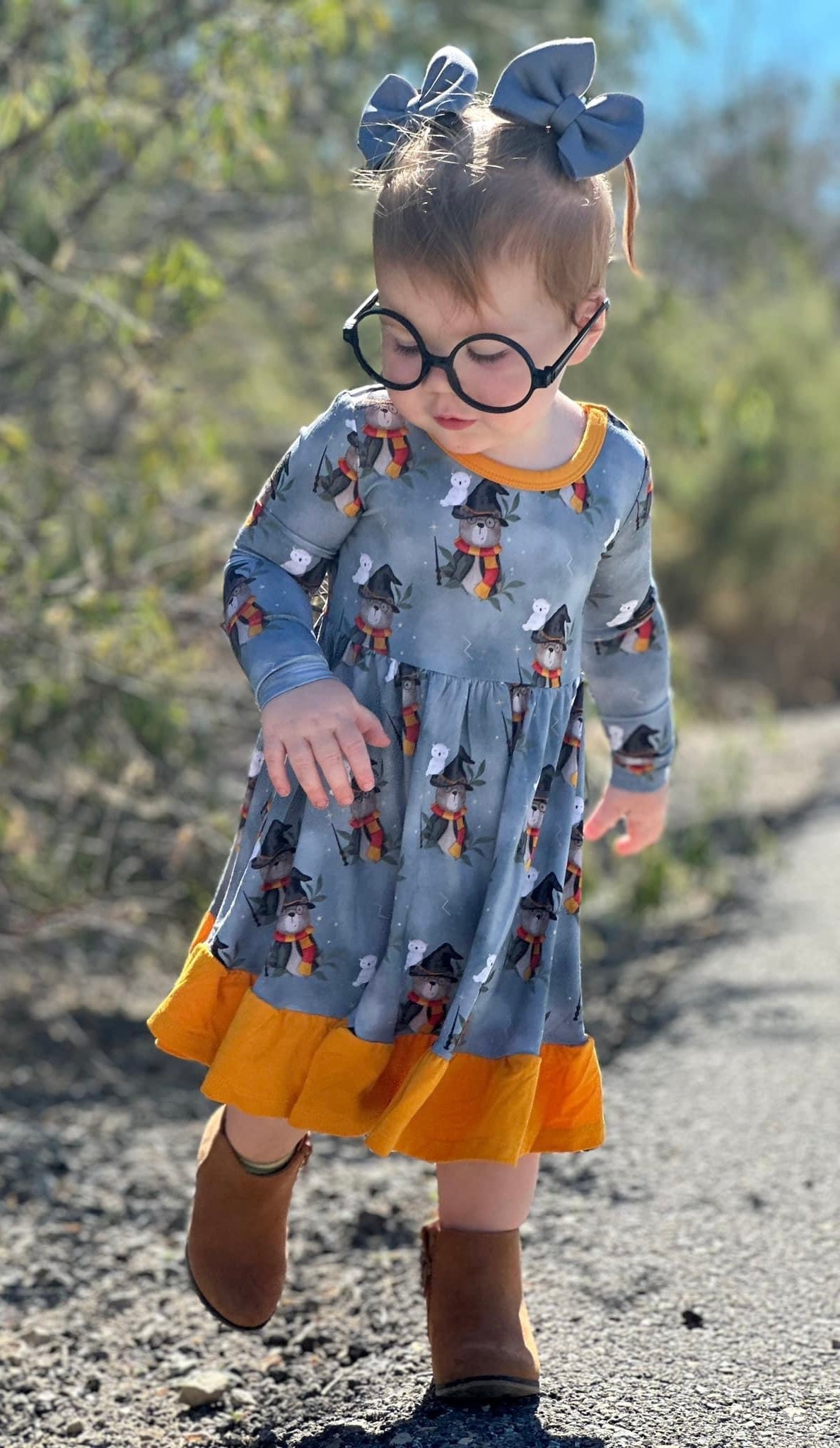 Beary Potter Twirl Dress