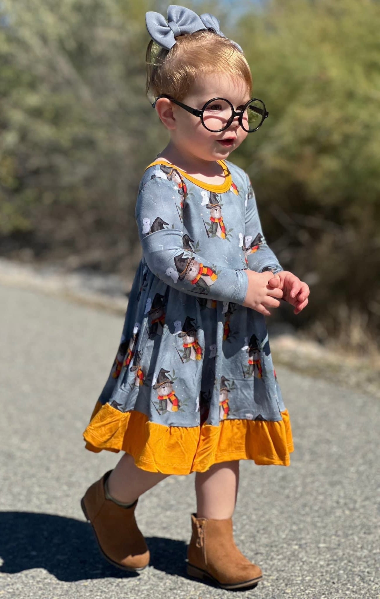 Beary Potter Twirl Dress