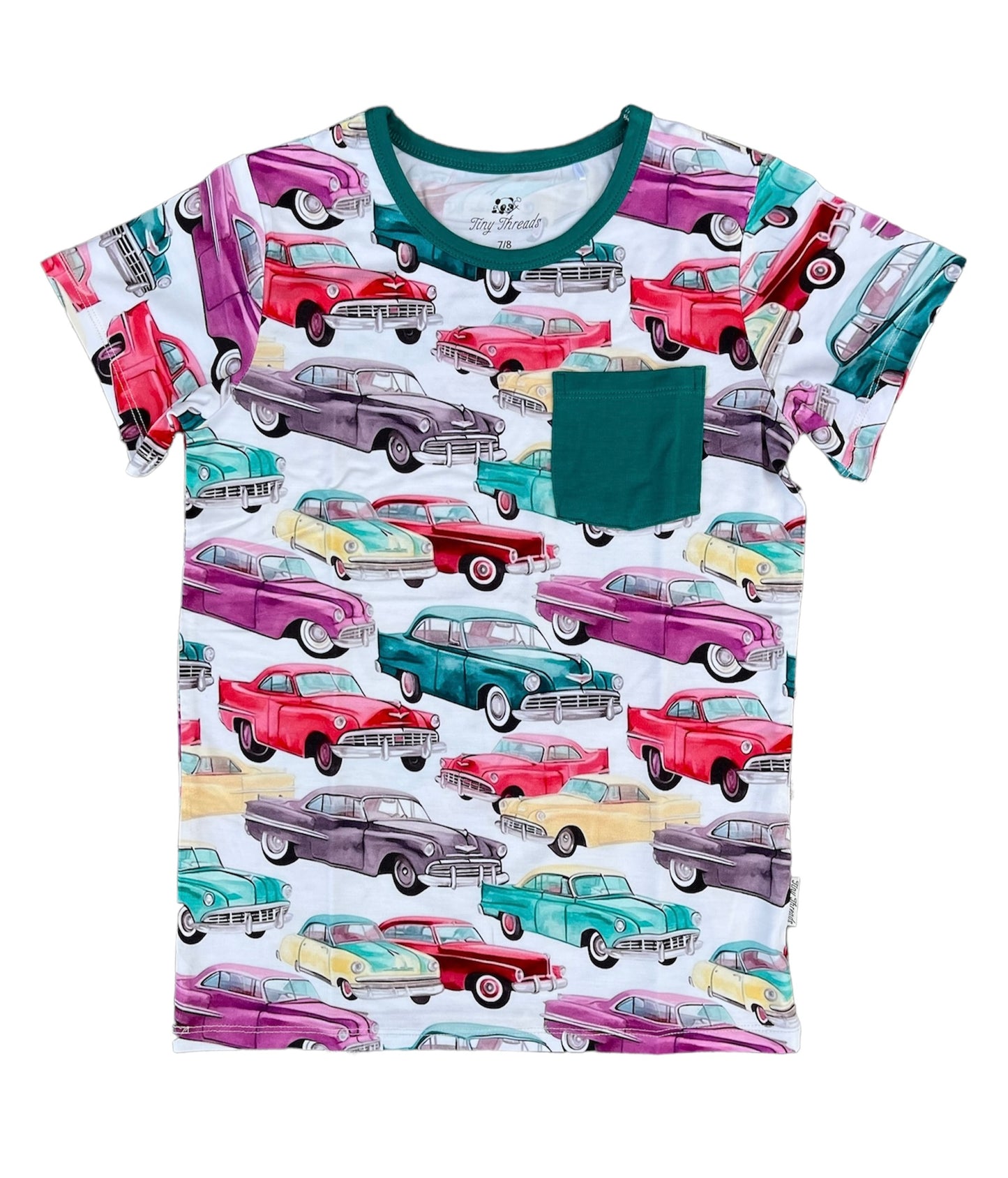 Classic Cars Pocket T-Shirt