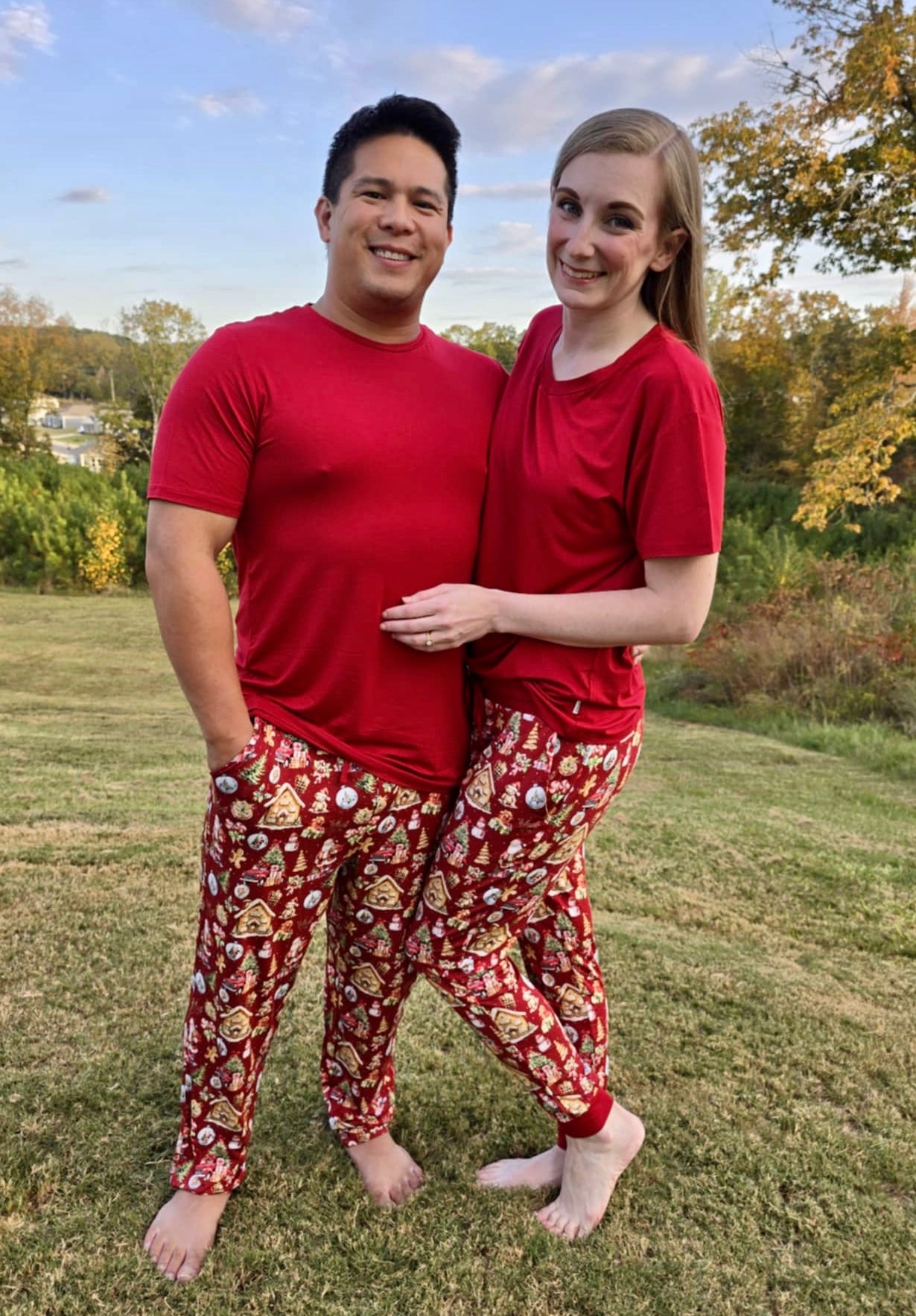 Classic Santa Mens Pajama Pants