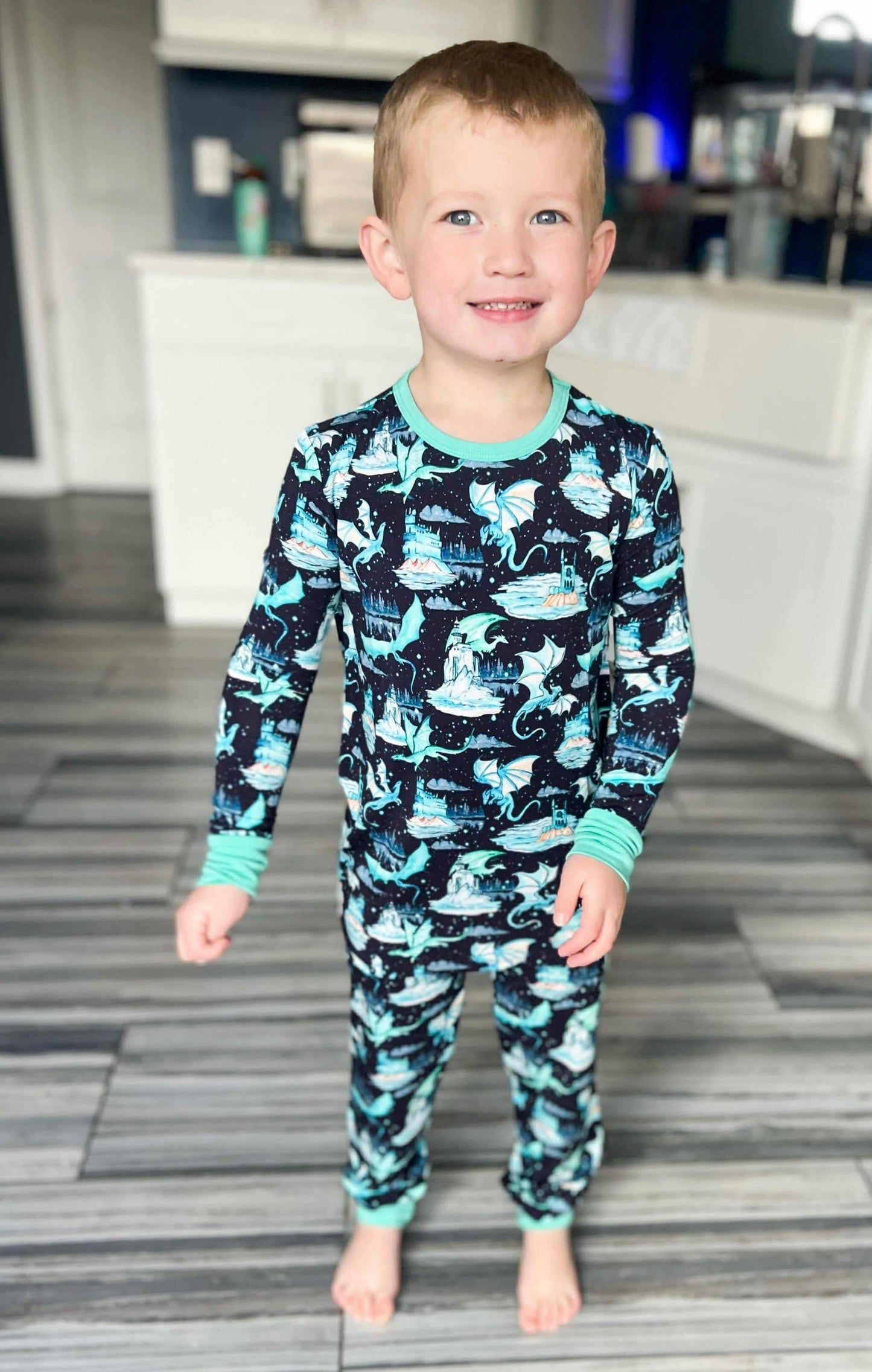 Year of the Dragons Two-Piece Pajamas