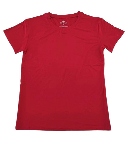 Woman’s Red Shirt