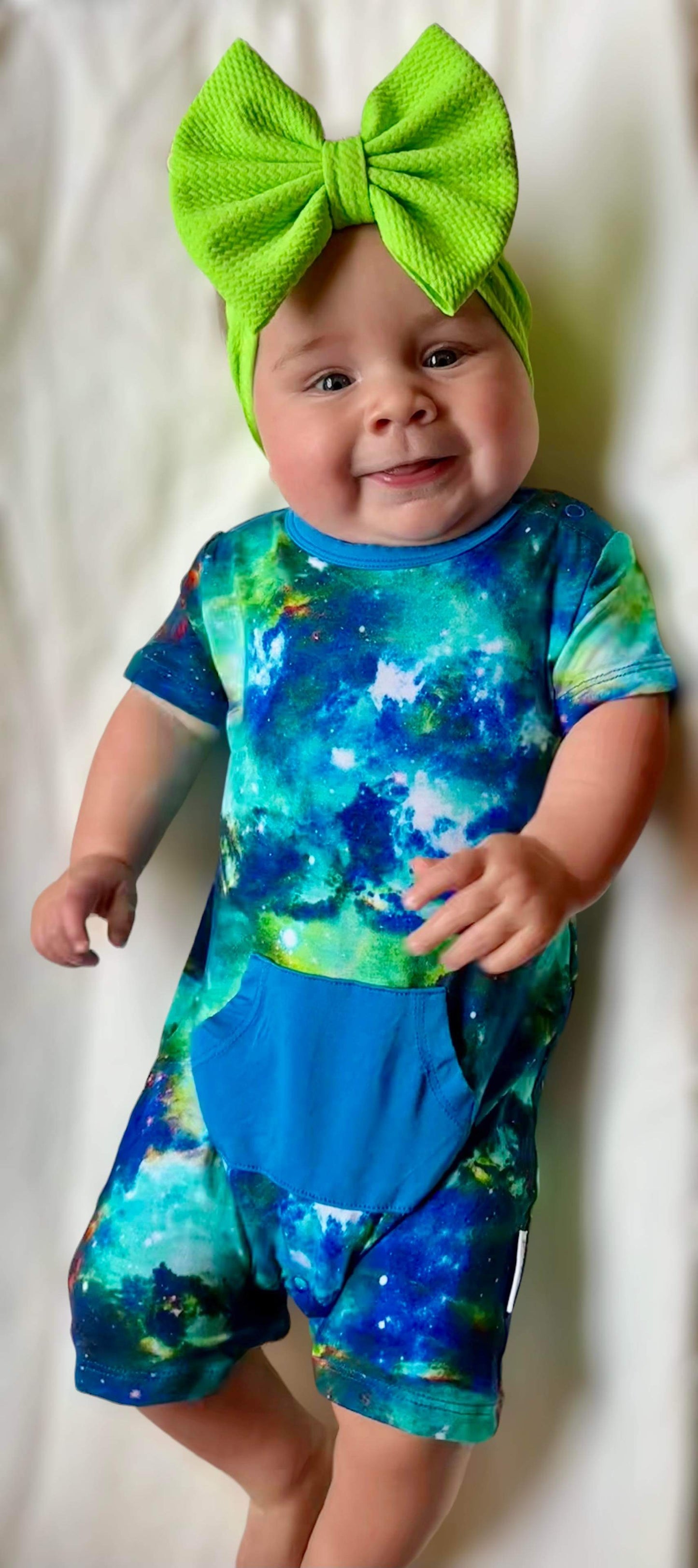 Galaxy Shorty Romper