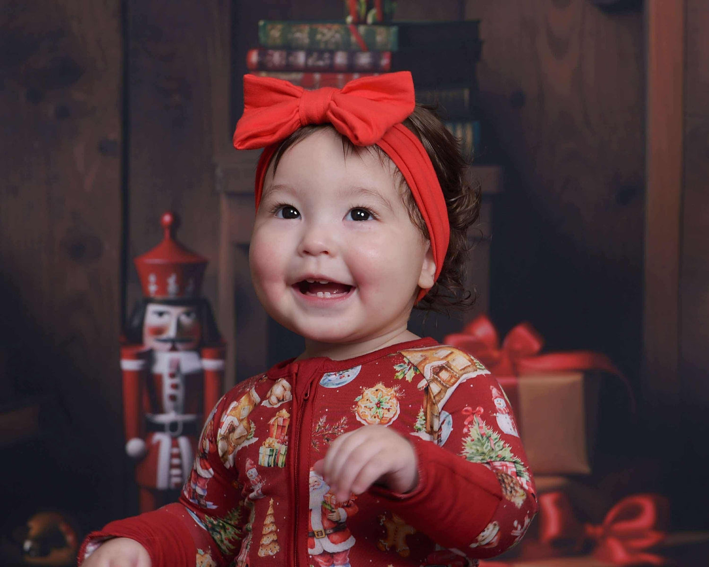 Red Bow Headwrap