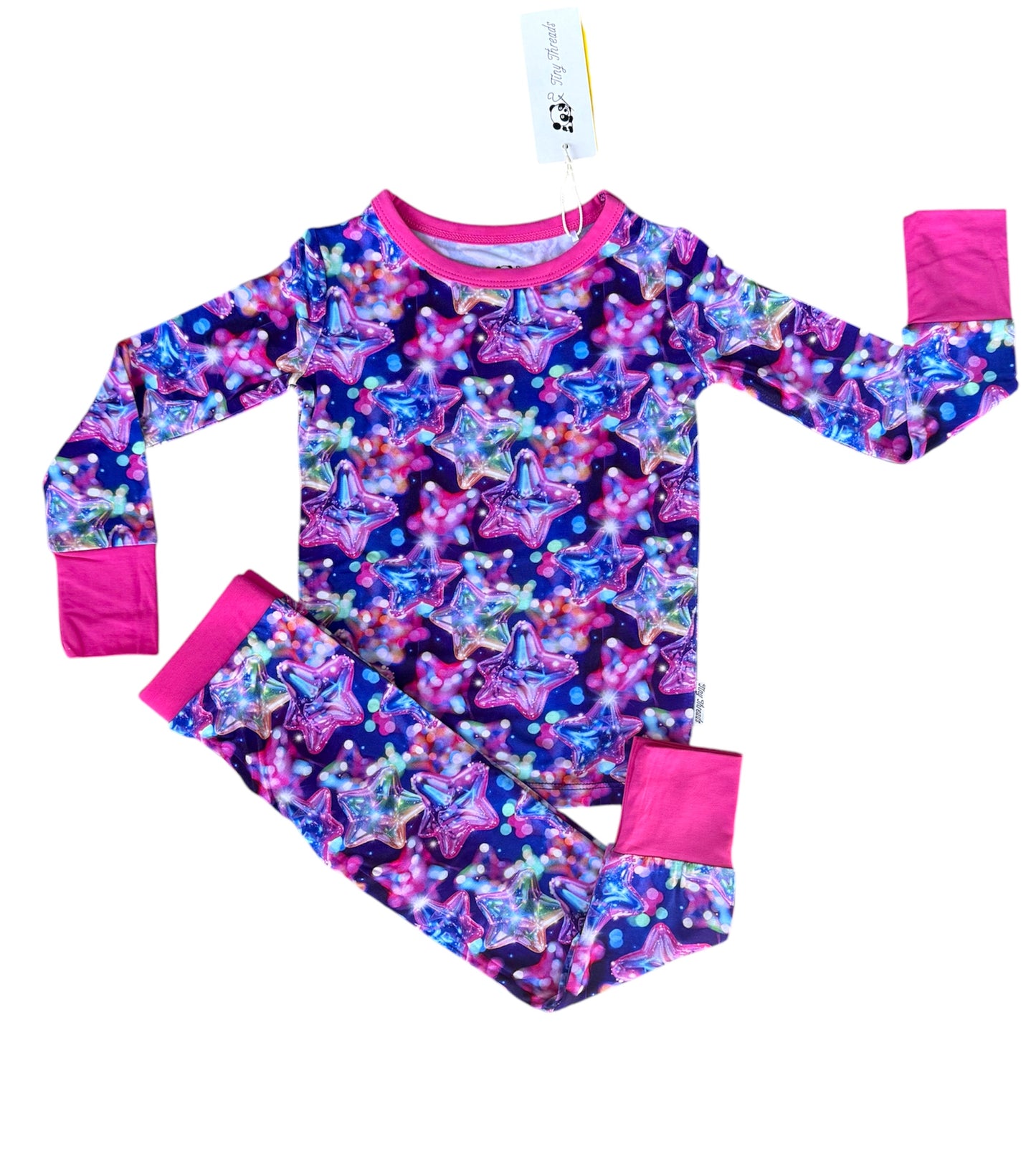 Cosmic Burst Two-Piece Pajamas