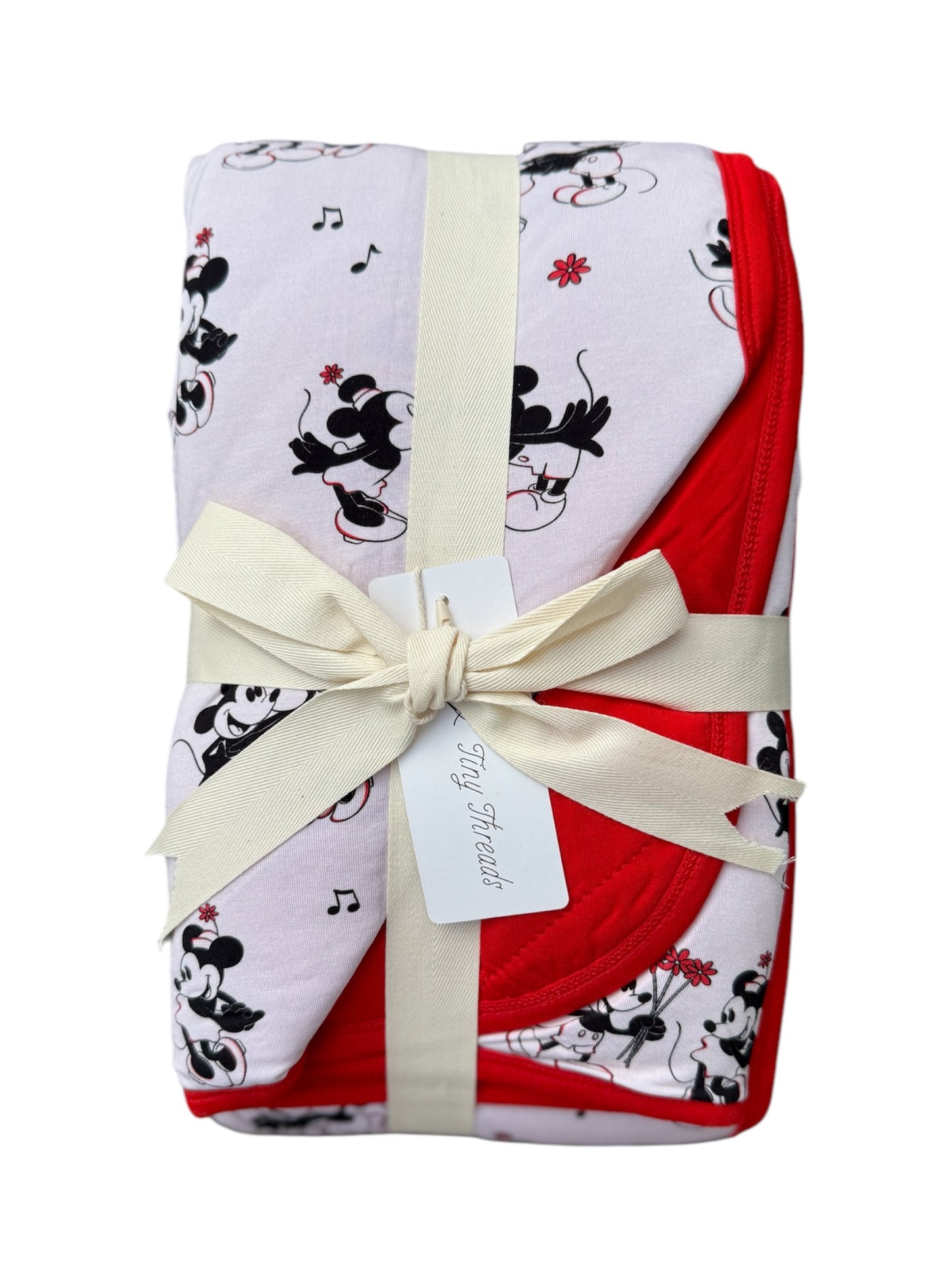 Steamboat Willie’s Timeless Romance Quilted Blanket