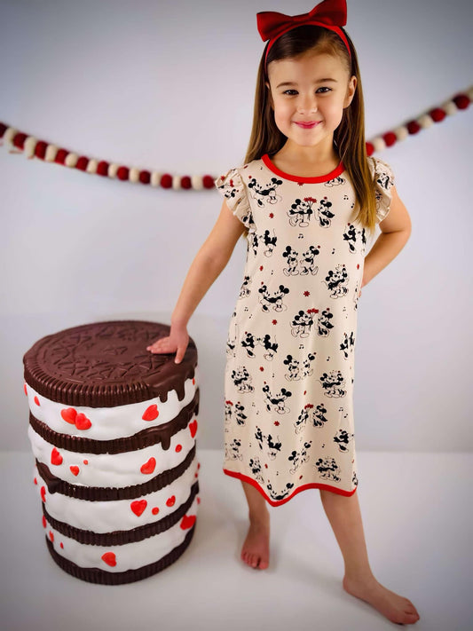 Steamboat Willie’s Timeless Romance Gown