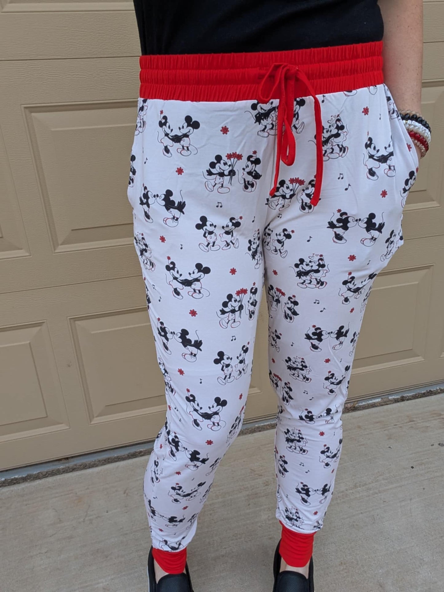 Steamboat Willie’s Timeless Romance Woman’s Joggers