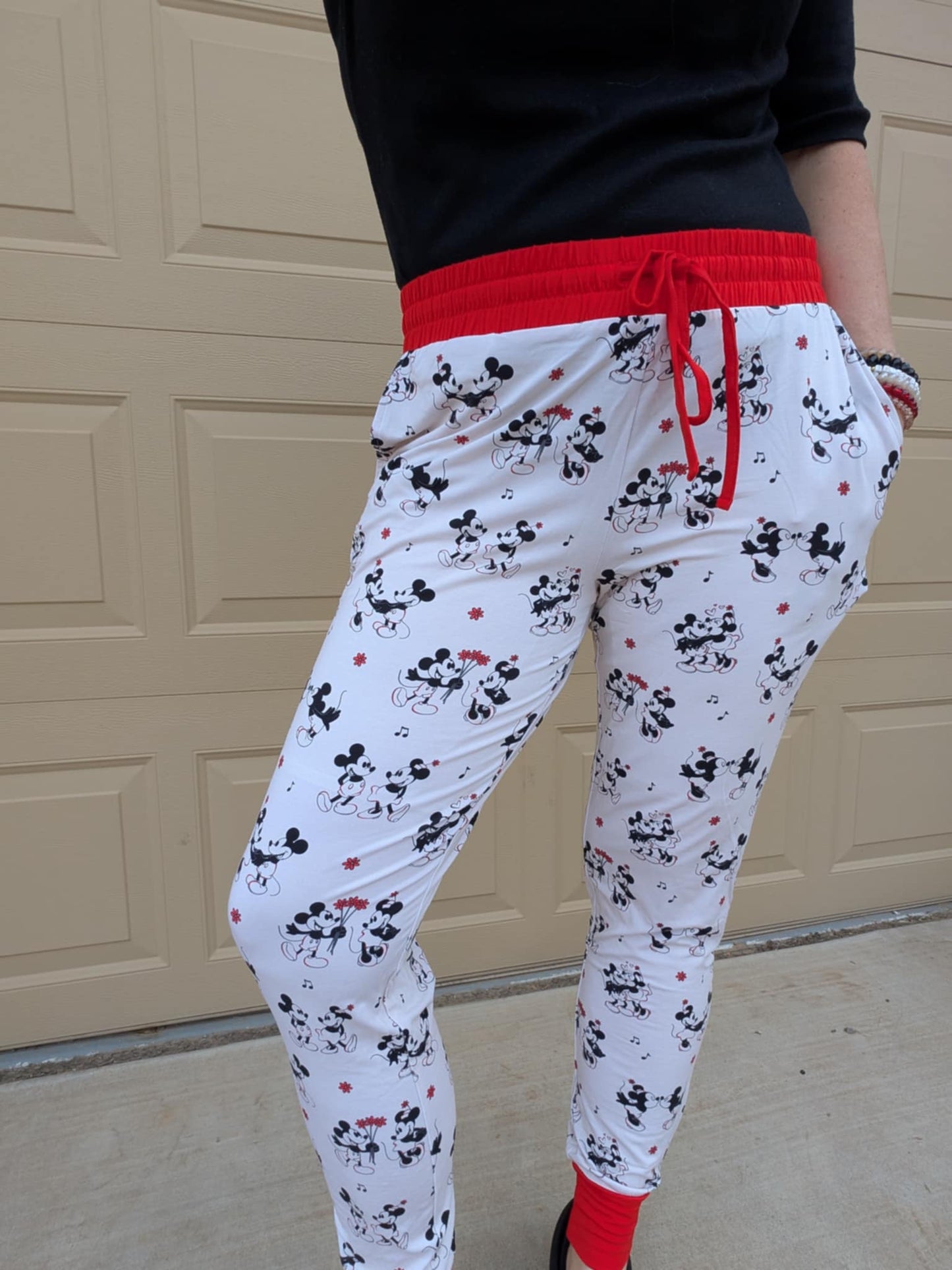 Steamboat Willie’s Timeless Romance Woman’s Joggers