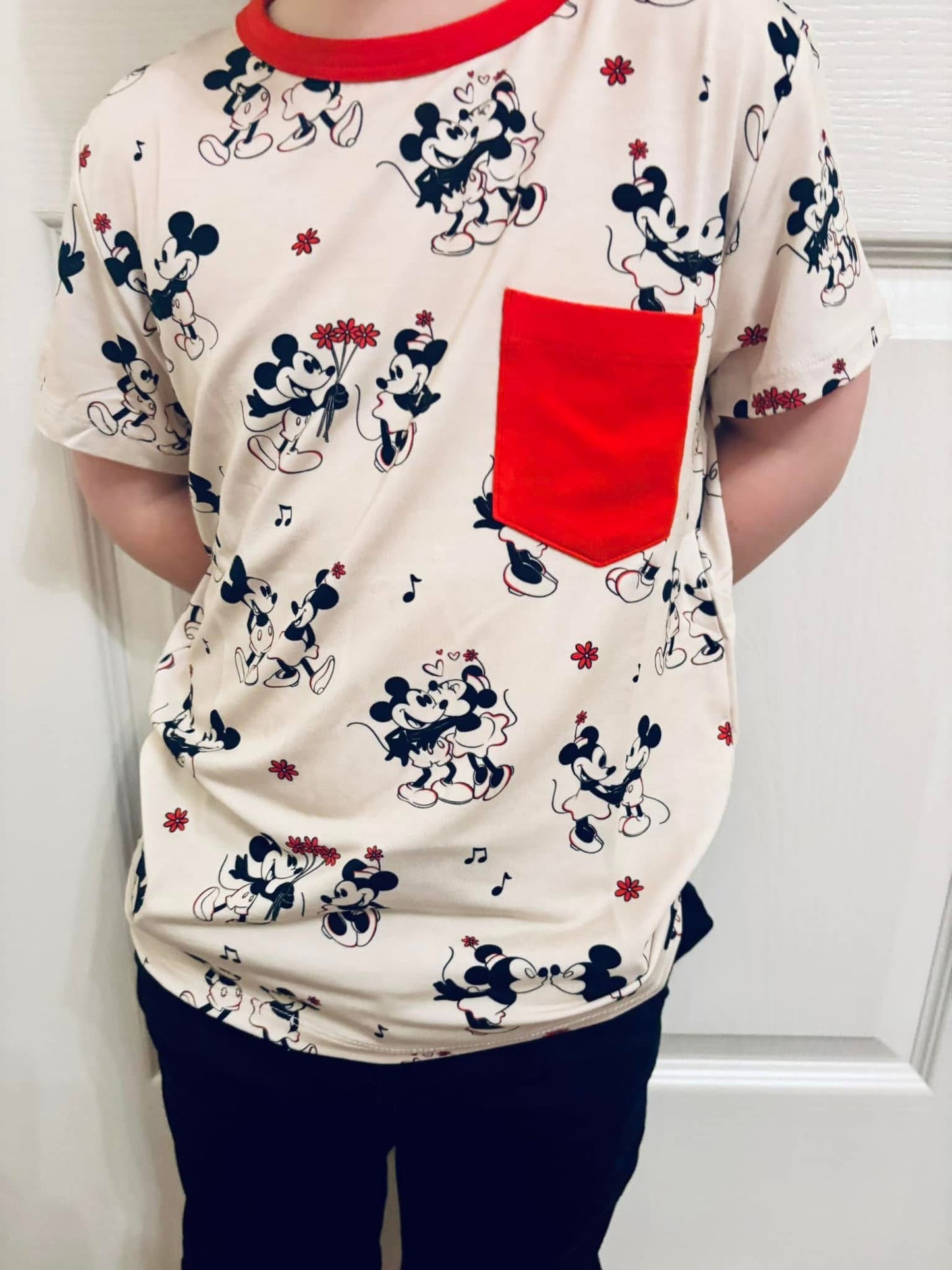 Steamboat Willie’s Timeless Romance Pocket T-Shirt