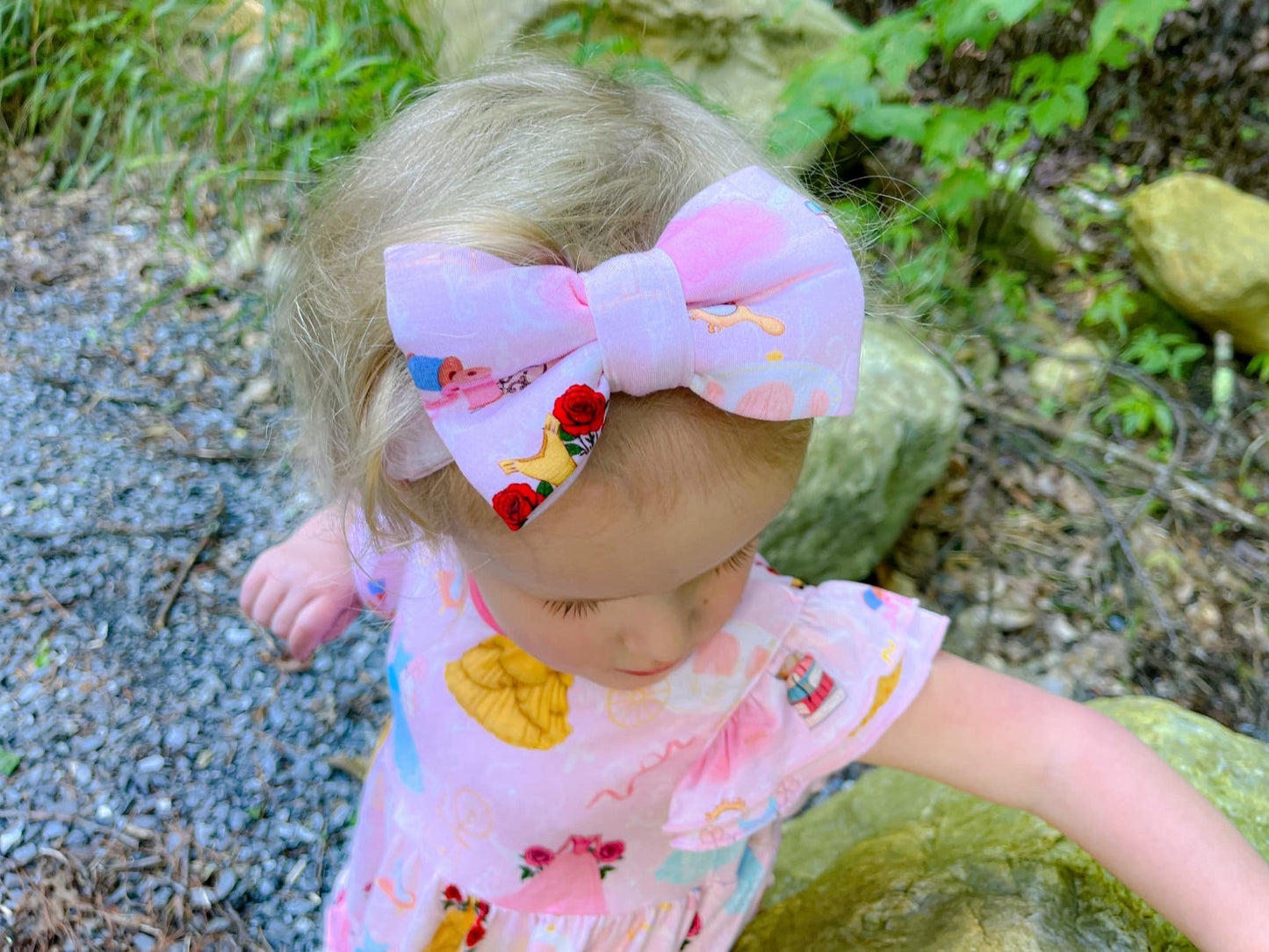 Sweet Dreams Princess Bow Headband