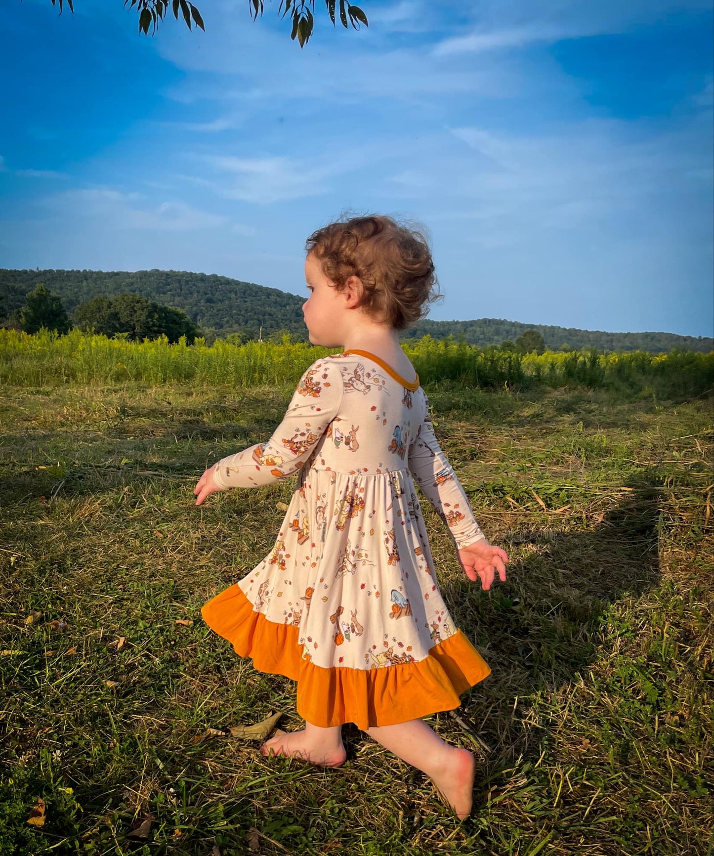 Fallin’ For Pooh Twirl Dress