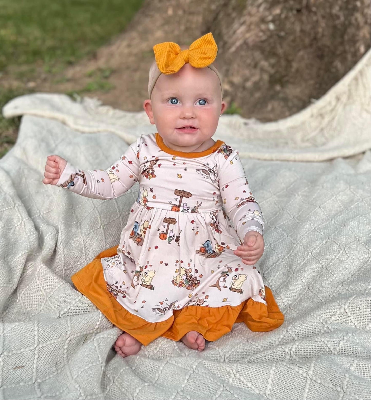 Fallin’ For Pooh Twirl Dress