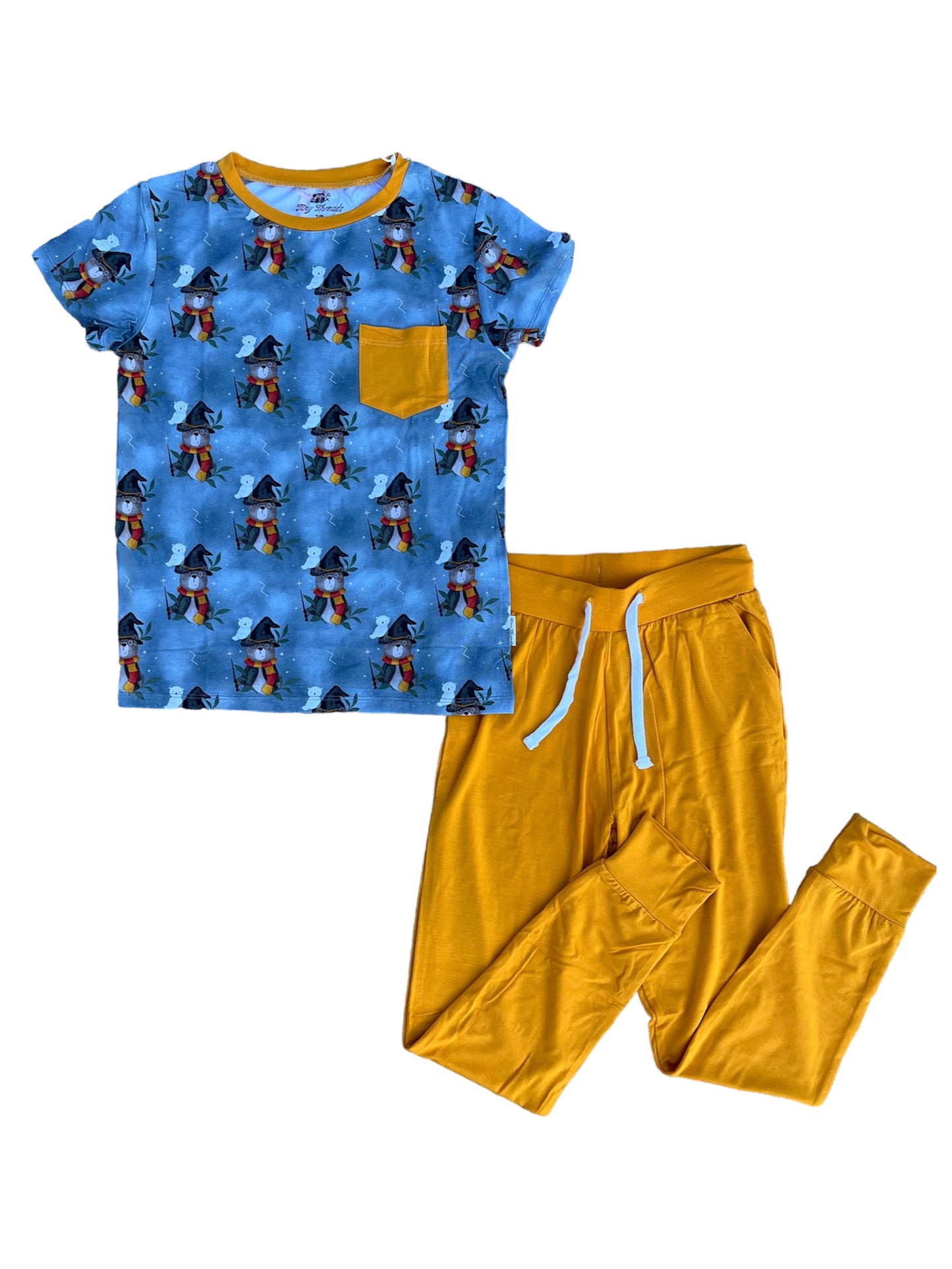 Beary Potter Pocket Tee and Jogger Set