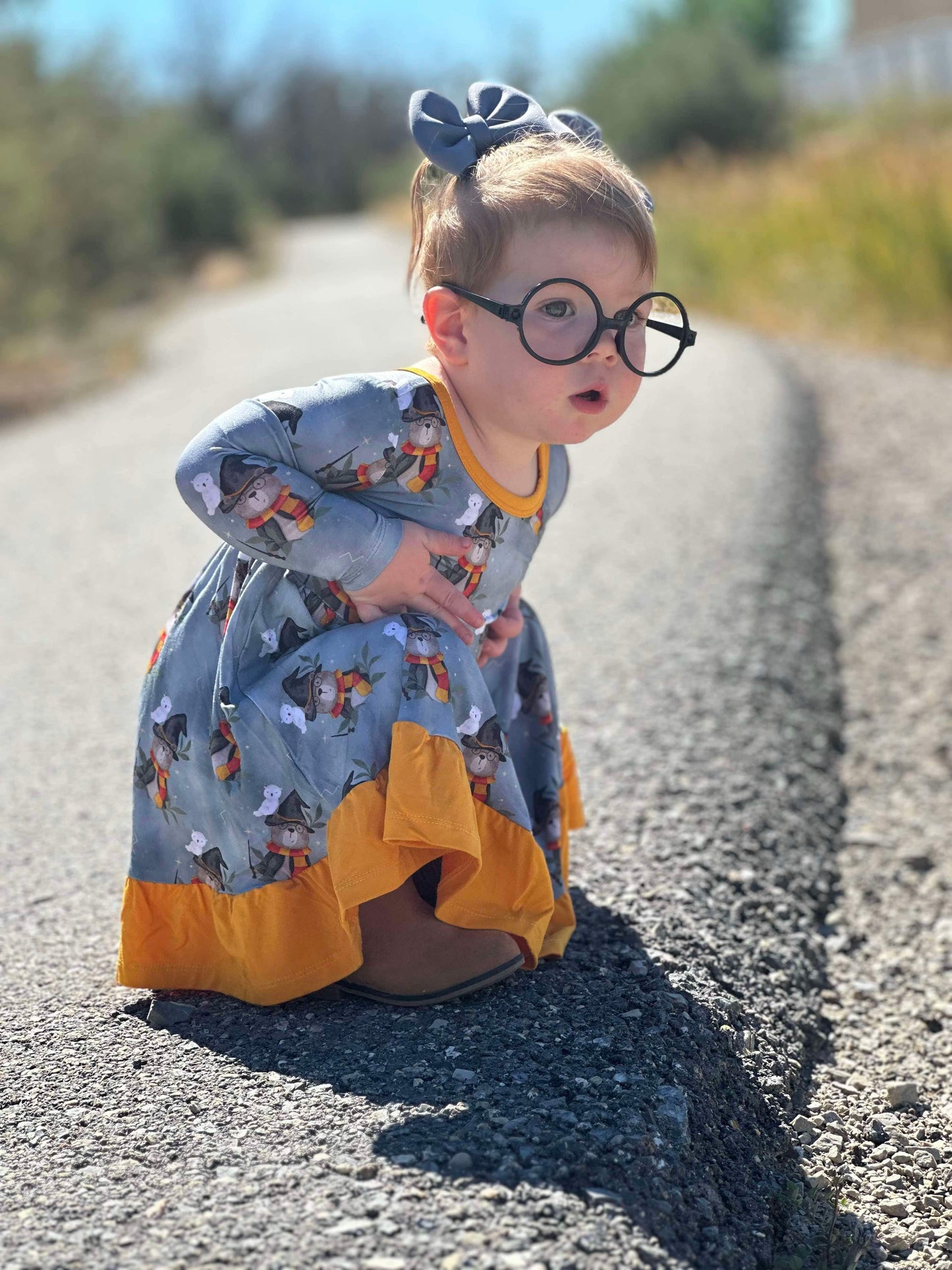 Beary Potter Twirl Dress